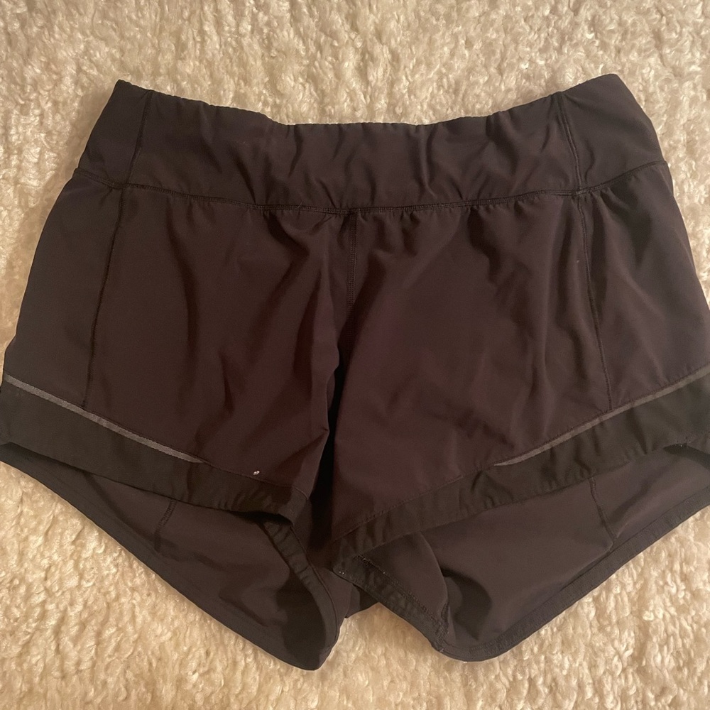 Lululemon black shorts